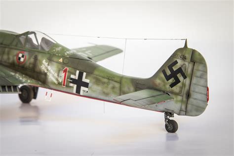 1 32 Hasegawa Fw 190D 9 Red 1 Ready For Inspection Large Scale Planes