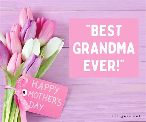 80 Happy Mother's Day Messages for Grandma - Lil Tigers