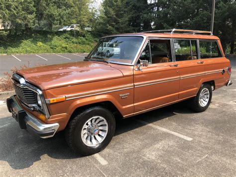 1982 Jeep Wagoneer Brougham Edition For Sale On Bat Auctions Closed