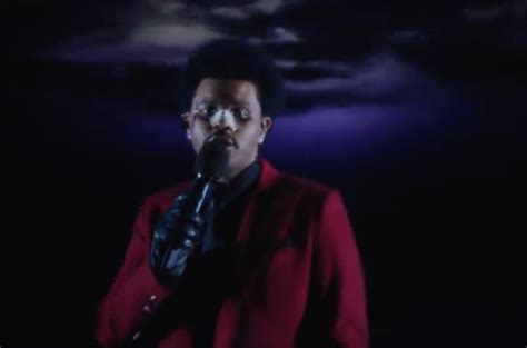 The Weeknd S Jimmy Kimmel Performance Of Blinding Lights Watch Billboard