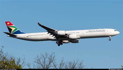 Zs Sng South African Airways Airbus A Photo By Chris De Breun