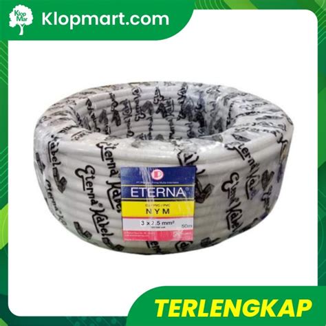 Jual Kabel Eterna NYM Ukuran 3 X 2 5 Dengan Harga Distributor