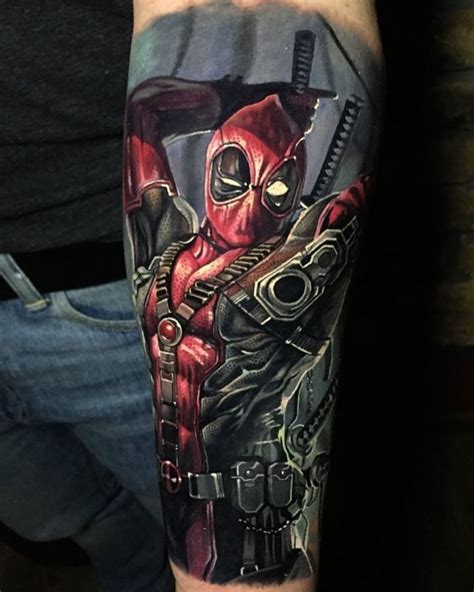 Tatuajes De Deadpool 【historia Del Personaje】 Deadpool Tattoo Marvel Tattoos Steve