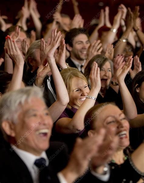 Audience Clapping Hands