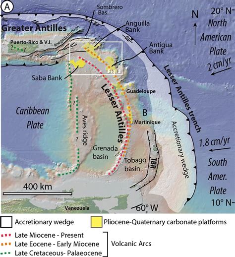 Colonisation Of The Antilles By South American Fauna Giant Sunken