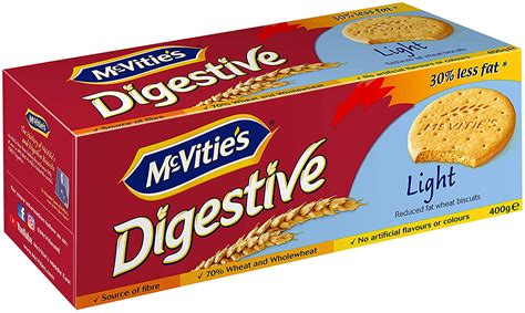 Mcvities Digestive Light Wheat Biscuits 400gm My Office Supply