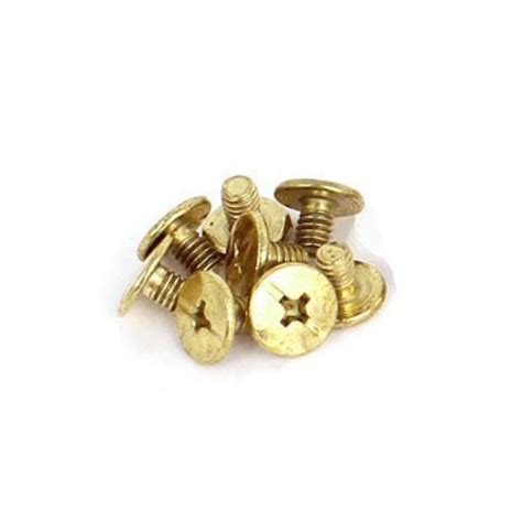 10sets Brass Binder Accessories Durable Brass Plated Binding Screw Post Ebay