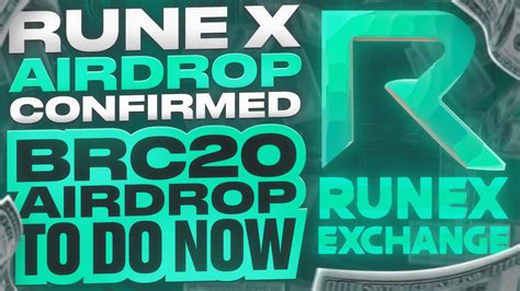 RuneX Airdrop BRC20 Bitcoin Crypto Currency State