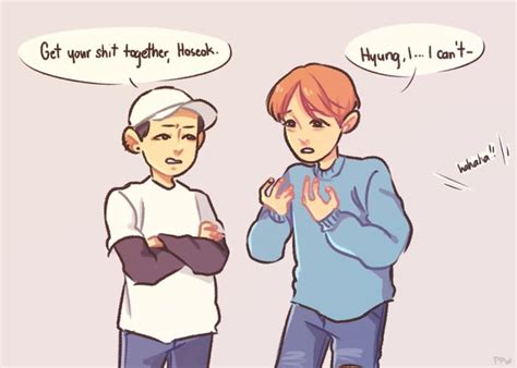 Part Jihope Hopemin Jihopefanart Bts Btsfunart Fan Art Ally