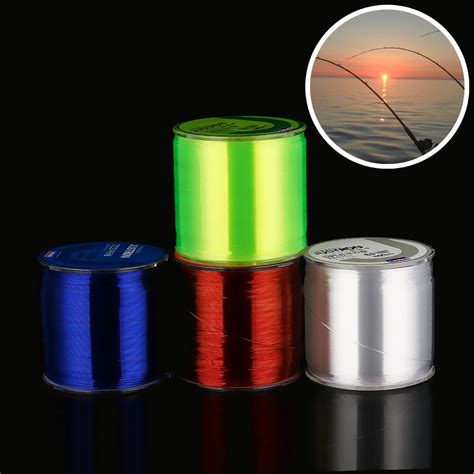 Aliexpress Buy 500M Fluorocarbon Fishing Line Super Strong Nylon