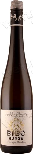 2021 Hallgarten Riesling Trocken Kleiner Revoluzzer From Weingut BIBO