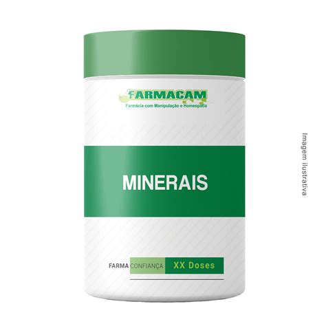 Minerais Você Compra Na Farmacam