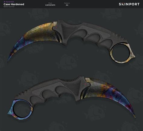 Karambit | Case Hardened (Battle-Scarred) - CS2 - Skinport