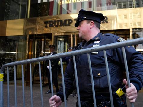 Steel Barricades Are Going Up Outside Trump Tower In New York As A