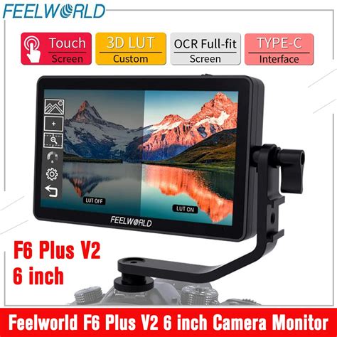 Feelworld F Plus V K Monitor Polegada Na C Mera Dslr Campo Monitor