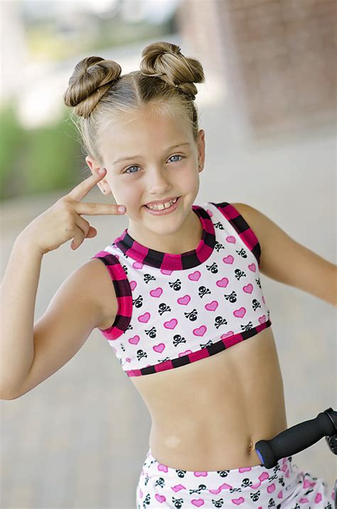 Yarleys Crop Top Sizes 2t To 14 Girls Pdf Pattern