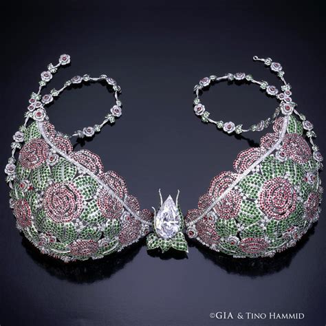 Victorias Secret Star Of Victoria Fantasy Bra Is On Display At Gia