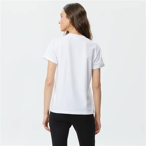 Lacoste Kadın Regular Fit Bisiklet Yaka Beyaz T Shirt TF0313 13B Lacoste