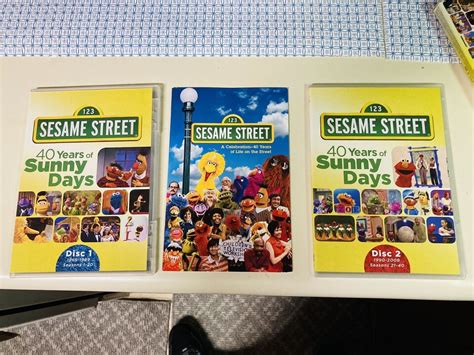 Sesame Street Years Of Sunny Days Dvd Set Snow White And The Seven