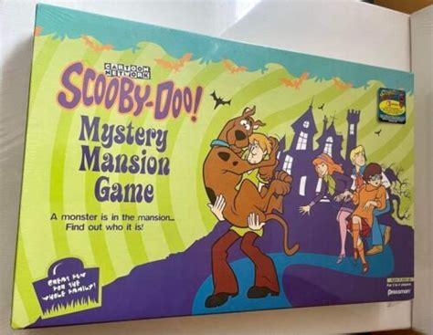 Scooby-Doo Mystery Mansion Board Game Vintage Pressman 1999 New SEALED ...