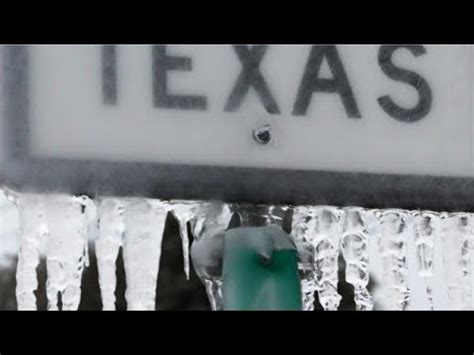 Texas Blizzard Panhandle Of Texas Youtube