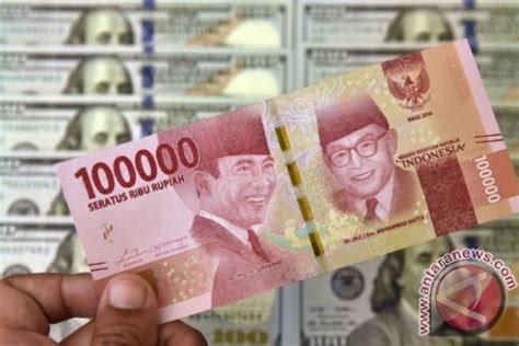 Rupiah Menguat Poin Di Atas Rp Antara News