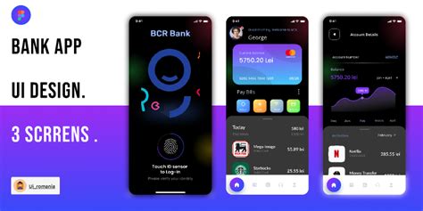 Banking App UI Design Figma