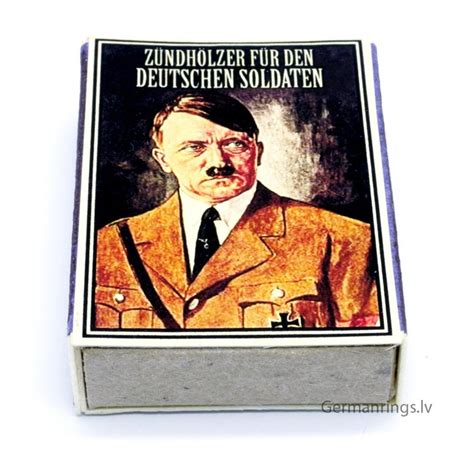 Vintage German Ww2 Leader Matchbox Zundholzer For Sale