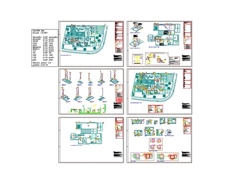 Proyecto Hidrosanitario En Autocad Descargar Cad 5 15 Mb Bibliocad