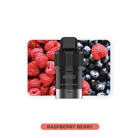 Raspberry Berry IGET Bar Plus Prefilled Pod 6000 Puffs