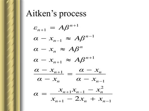 Ppt Solution To Algebraic Andtranscendental Equations Powerpoint