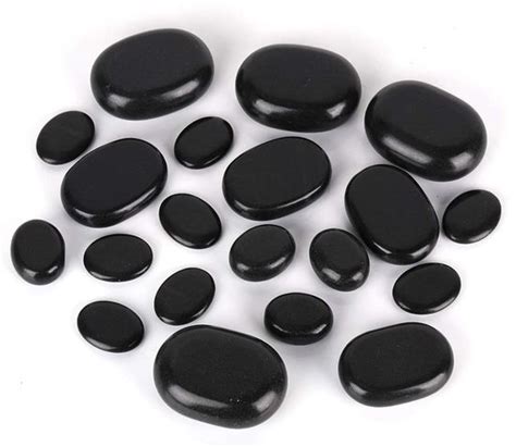 Stuks Basalt Hot Stone Massagestenen Set Voor Complete Voetmassages Hot Stone Set Bol