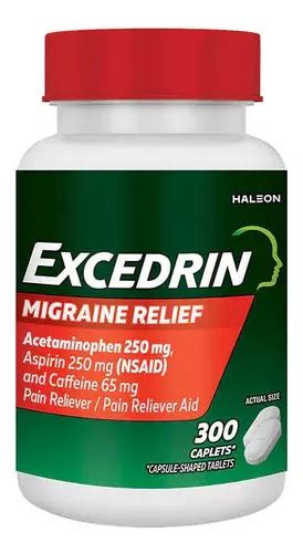 Excedrin Alivio De La Migra A Con Tabletas Env O Gratis