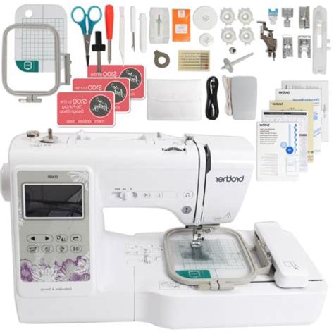 Brother SE600 Computerized Sewing and Embroidery Machine Bundle