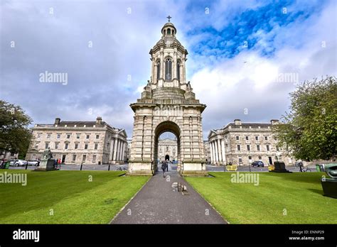 Trinity College Dublin Ireland Stock Photo Alamy