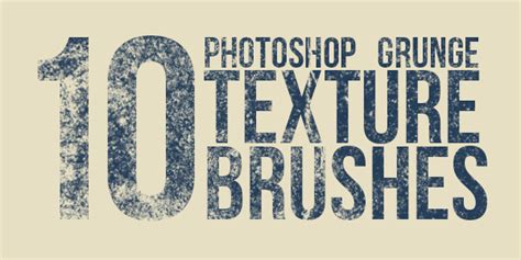 10 Grunge Texture Brushes For Photoshop Graphicsfuel