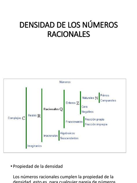 Densidad De Los Números Racionales Pdf