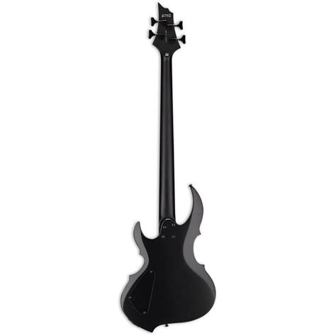 Esp Tom Araya Signature Ta 204 Frx 4 String Bass Guitar Black Satin