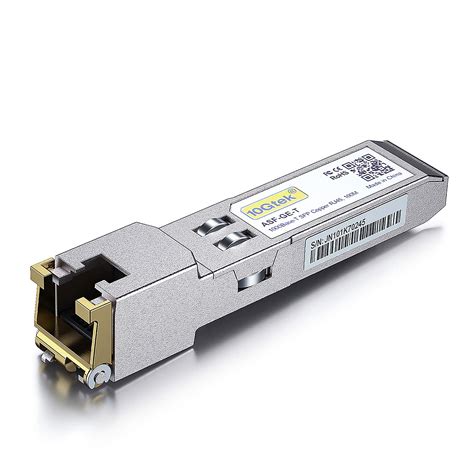 Buy 10Gtek 1 25G SFP T 1000BASE T Copper SFP SFP To RJ45 SFP Module