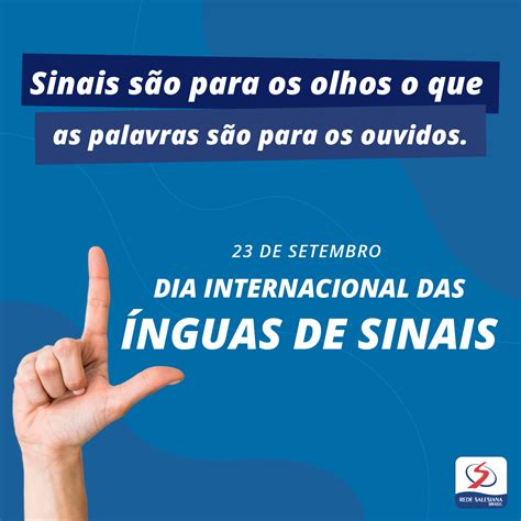 Dia Internacional Das L Nguas De Sinais De Setembro Lingua De