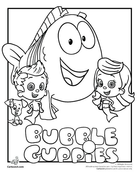 Nick Jr Coloring Pages Printable At Free Printable