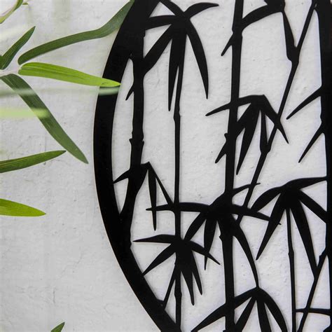 Black Bamboo Wall Art - Annibells