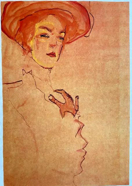 EGON SCHIELE LITHOGRAPHIE Edvard Munch Amedeo Modigliani Franz Marc