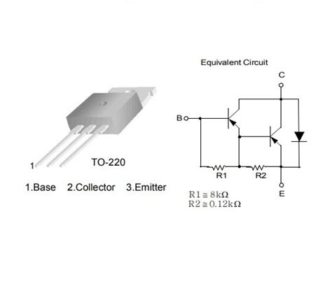 Tip Transistor Pinout Equivalent Specs Features And Off