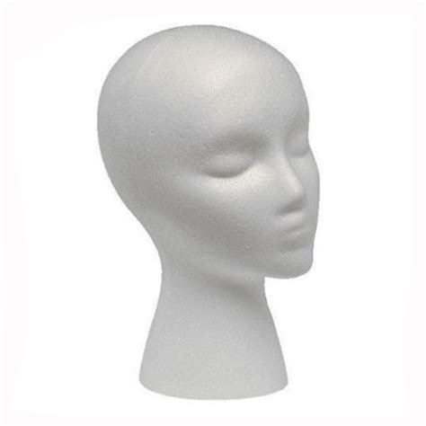 Buy One Opening Female Deflection Head Styrofoam Foam Head Model