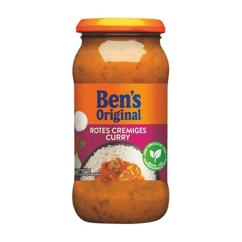 Uncle Bens Sauce Rotes Cremiges Curry 400 G