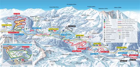 BERGFEX Plán bežeckej stopy Lenzerheide Bežecké lyžovanie Lenzerheide