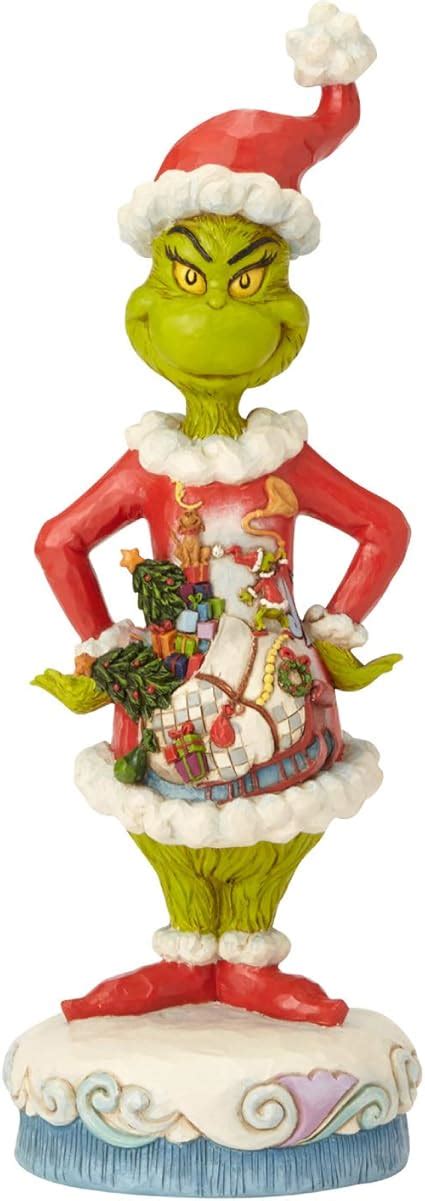 Amazon Enesco Dr Seuss The Grinch By Jim Shore Santa Scene