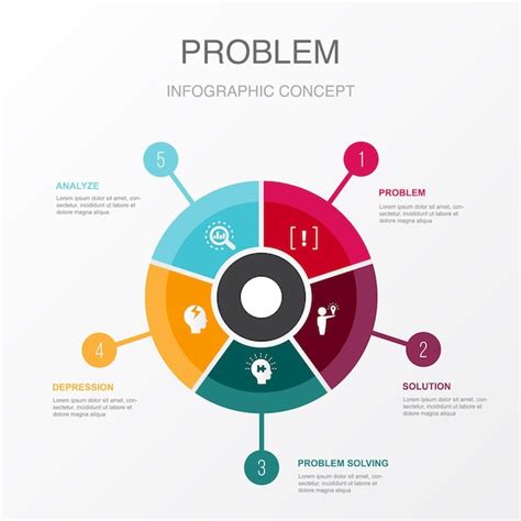 Solución De Problemas Resolución De Problemas Depresión Analizar Iconos