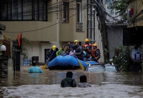 Nepal 170 Dead After Rain Triggers Landslides Floods World News The Indian Express